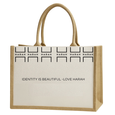 PRE BESTILLING AV TOTE BAGS Harah Beauty signature tote Luxury shopping bag -