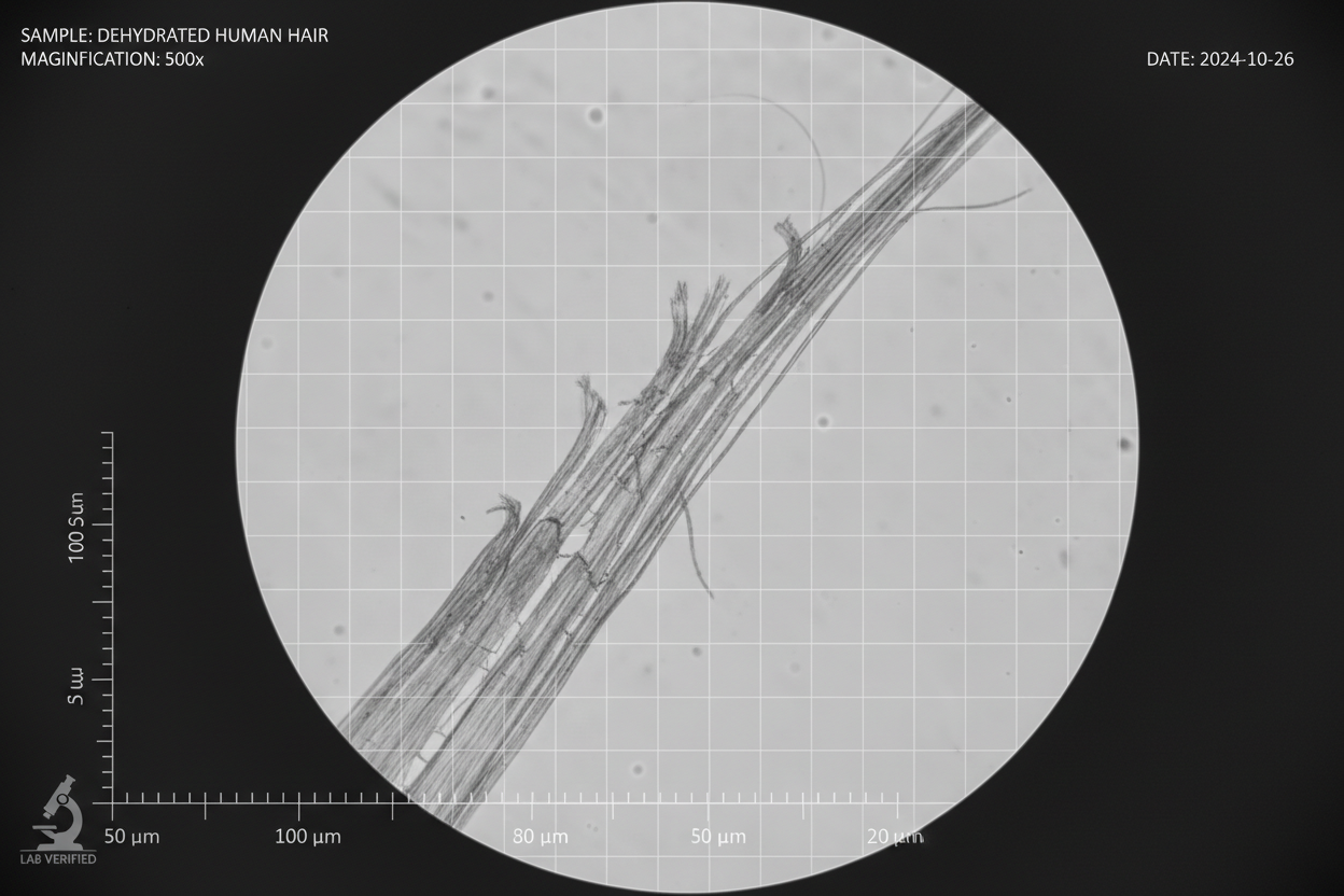 Fuktighet handler ikke bare om å tilføre vann,  men om å gjenopprette og opprettholde en stabil fuktbalanse i hele hårstrukturen
