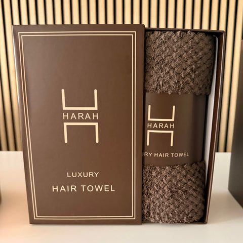 - Harah Hair Towel Turban