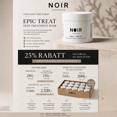 **TILBUD** NOIR Stockholm Epic Treat Deep Treatment Mask