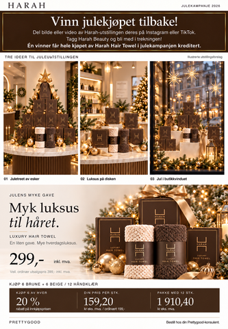 harah towel julekampanje - 2026